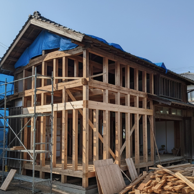 減築工事の施工イメージ