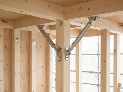 制震工事の施工イメージ