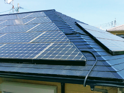 ZEH住宅の施工イメージ